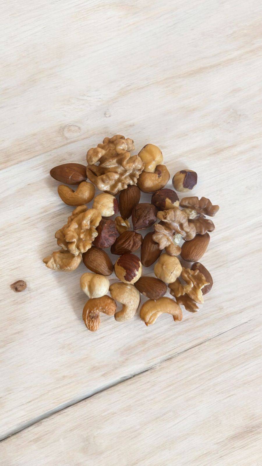 Mix Gourmet: Castañas de Cajú, Avellanas Europeas, Almendras y Nuez Mariposa