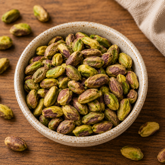 Pistachos sin cascara con sal