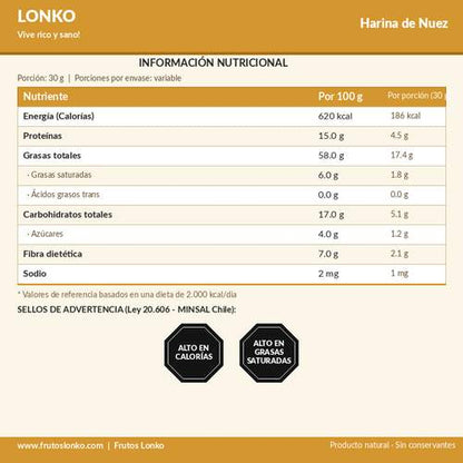 Harina de Nuez - Frutos Lonko (2)