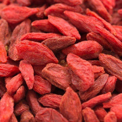 Bayas de goji secas, superalimento nutritivo