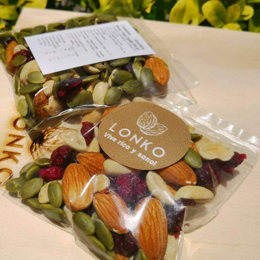 Pack Snacks Mix Saludable Lonko, frutos secos variados